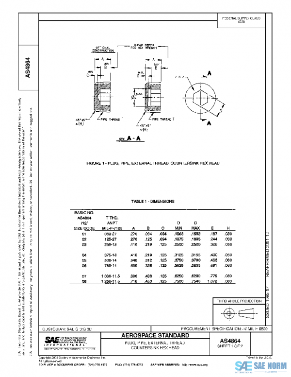 SAE AS4864 PDF