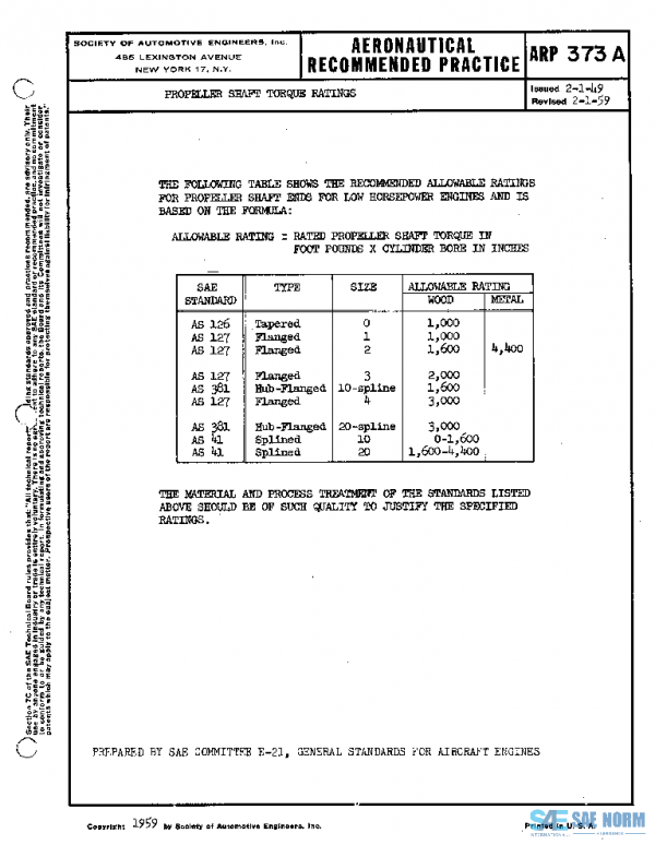 SAE ARP373A PDF SAE ARP373A PDF