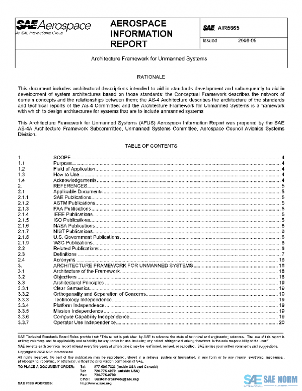 SAE AIR5665 PDF SAE AIR5665 PDF