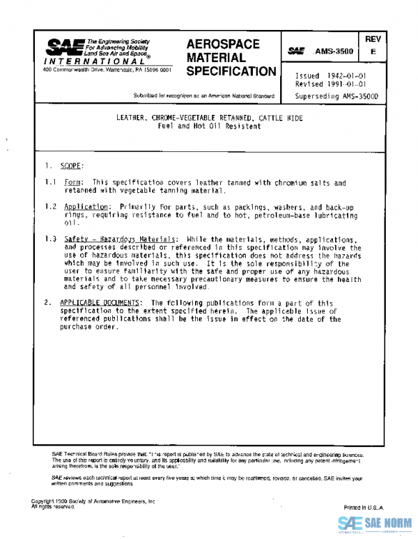 SAE AMS3500E PDF
