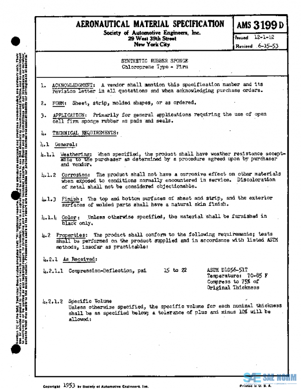 SAE AMS3199D PDF SAE AMS3199D PDF
