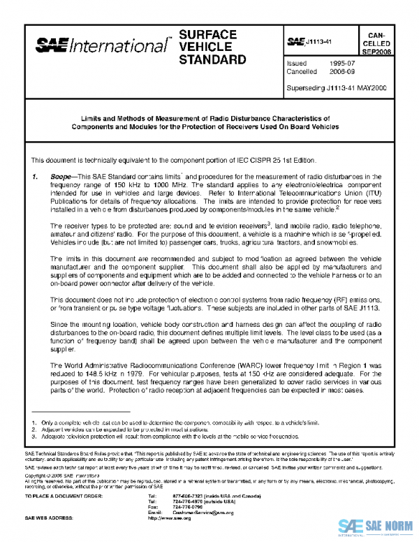 SAE J1113/41_200609 PDF SAE J1113/41_200609 PDF