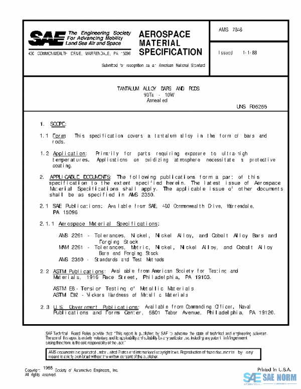 SAE AMS7846 PDF SAE AMS7846 PDF