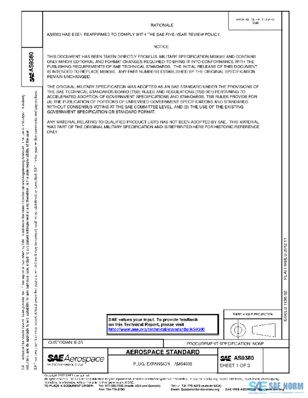 SAE AS9380 PDF