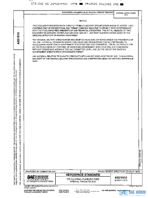 SAE AS21910 PDF