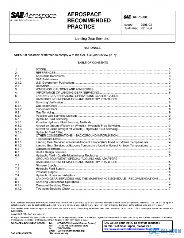 SAE ARP5908 PDF