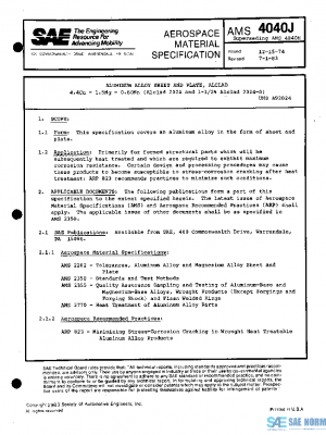 SAE AMS4040J PDF