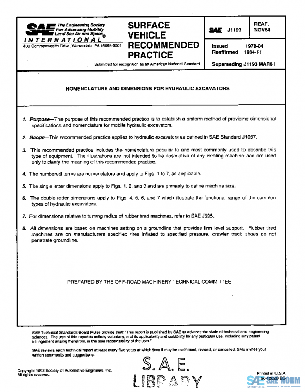SAE J1193_198411 PDF