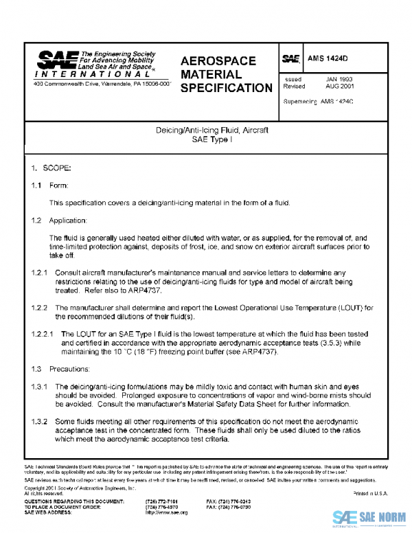 SAE AMS1424D PDF