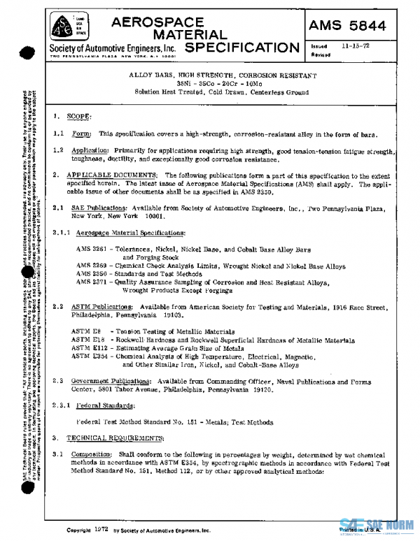 SAE AMS5844 PDF