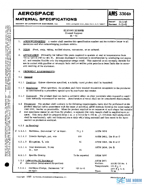 SAE AMS3304D PDF