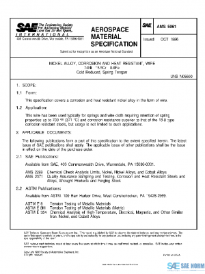 SAE AMS5961 PDF
