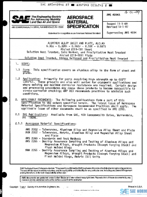 SAE AMS4094A PDF