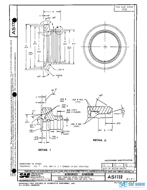 SAE AS1732 PDF