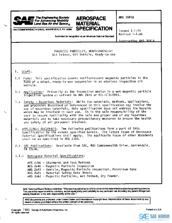 SAE AMS3041B PDF