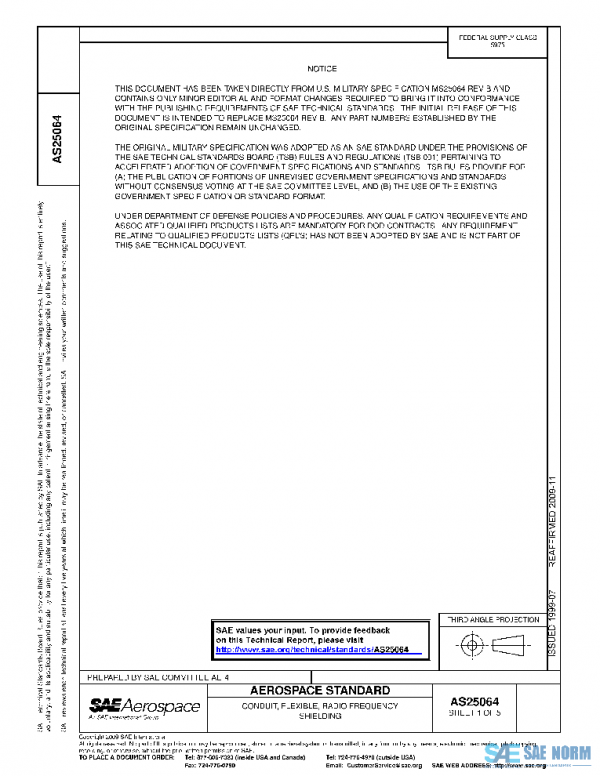 SAE AS25064 PDF SAE AS25064 PDF