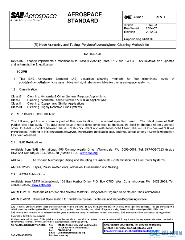 SAE AS611E PDF