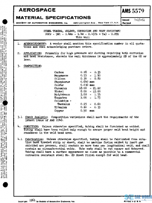 SAE AMS5579 PDF