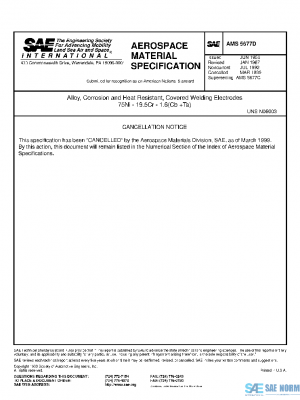 SAE AMS5677D PDF
