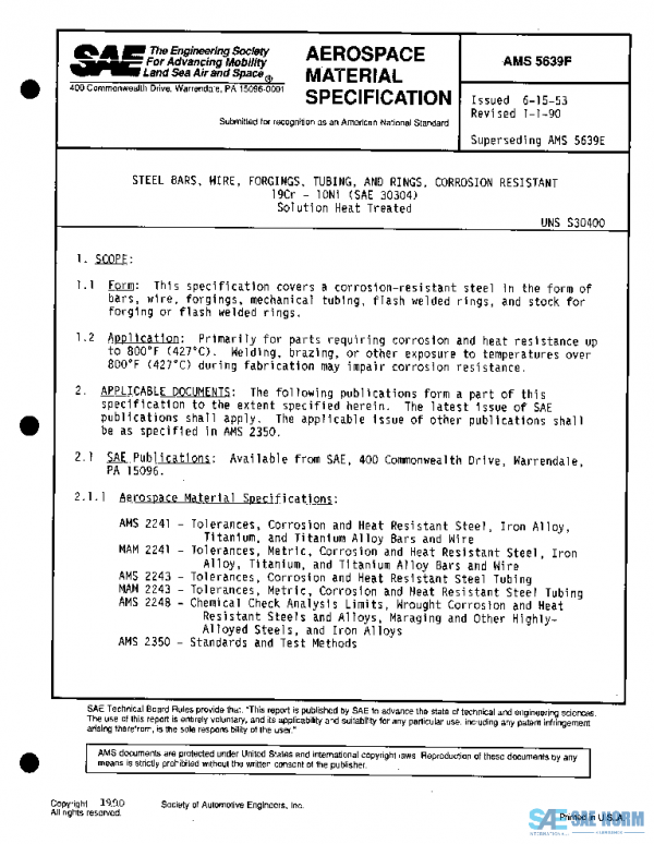 SAE AMS5639F PDF