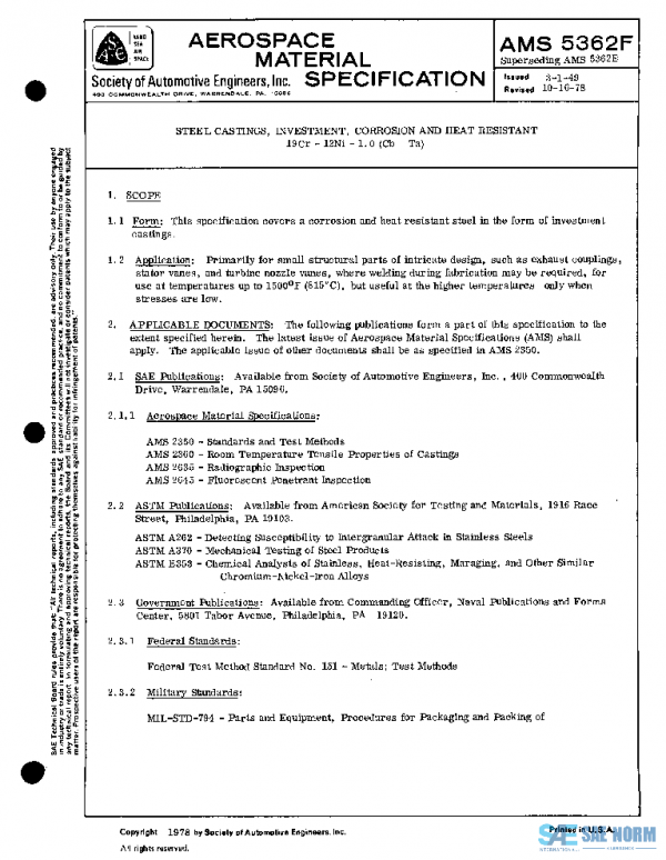 SAE AMS5362F PDF