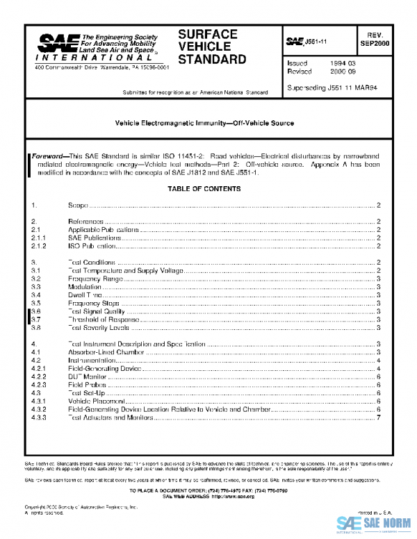 SAE J551/11_200009 PDF