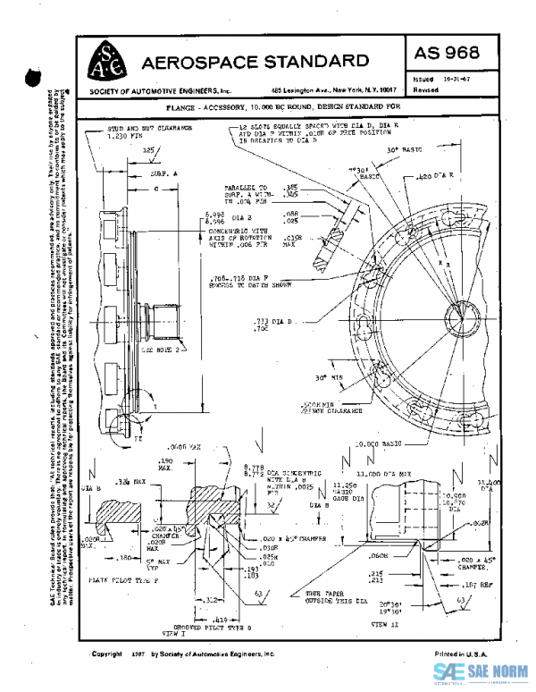SAE AS968 PDF