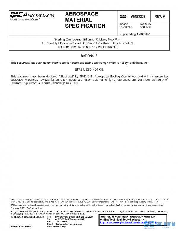 SAE AMS3262A PDF