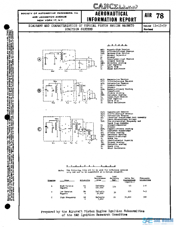SAE AIR78 PDF SAE AIR78 PDF