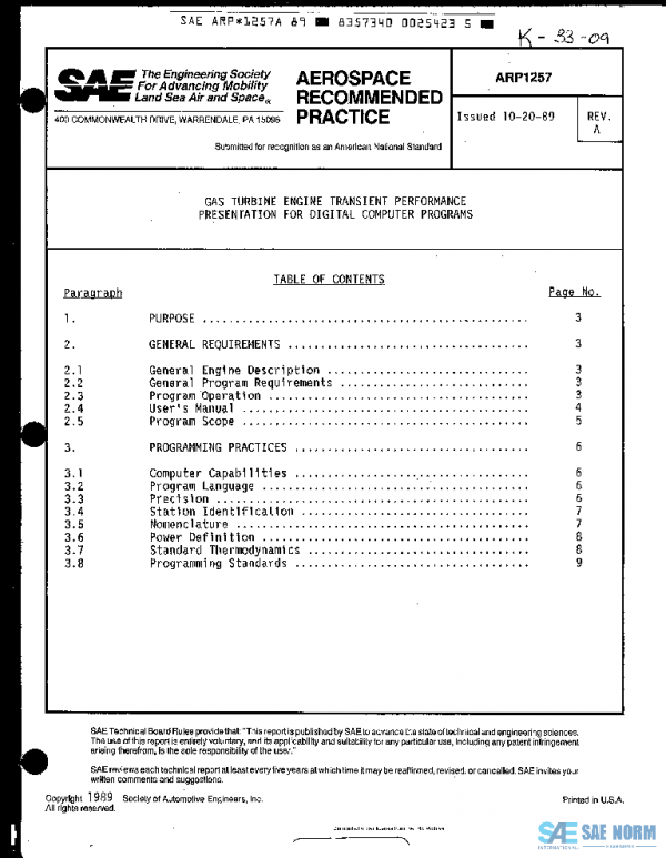 SAE ARP1257A PDF