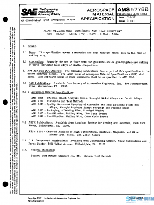 SAE AMS5778B PDF