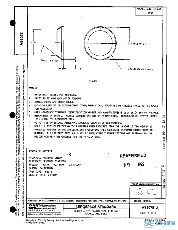 SAE AS3075A PDF