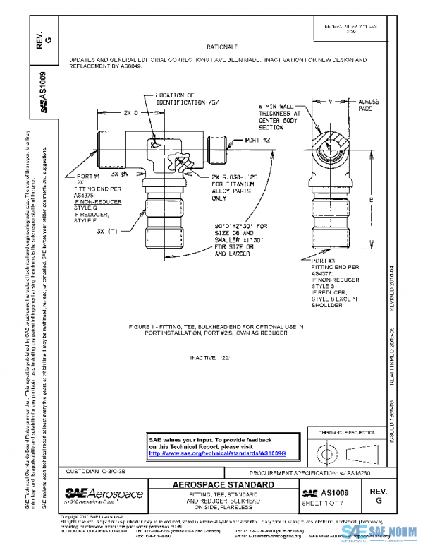 SAE AS1009G PDF SAE AS1009G PDF