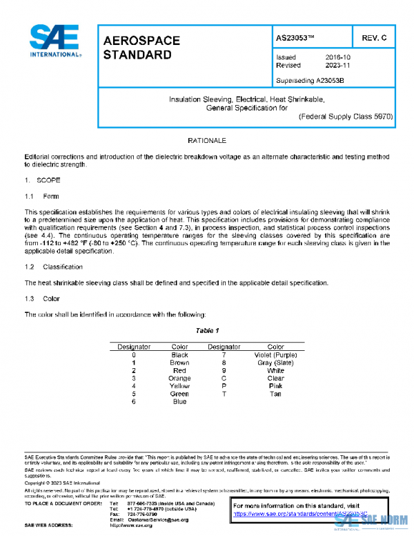 SAE AS23053C PDF SAE AS23053C PDF