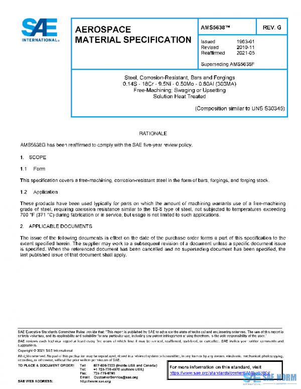 SAE AMS5638G PDF