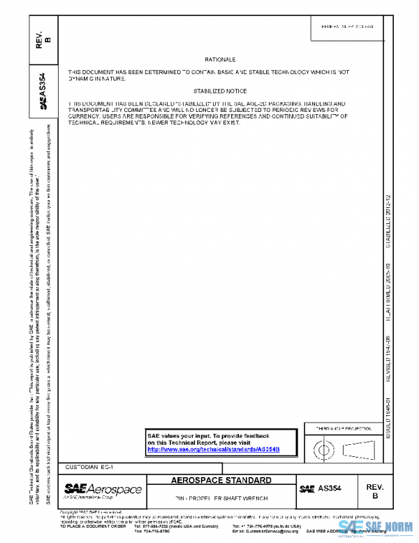 SAE AS354B PDF