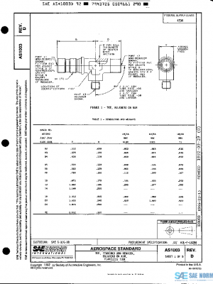 SAE AS1003D PDF
