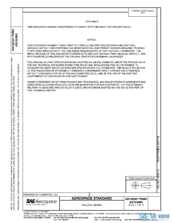 SAE AS150301 PDF