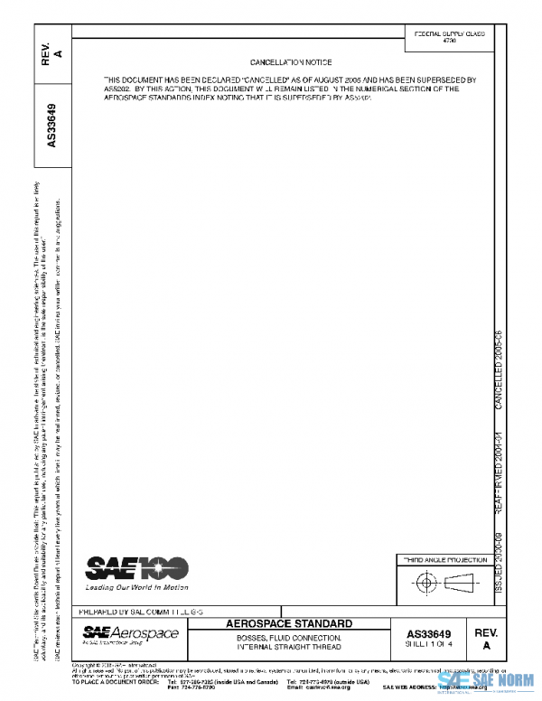 SAE AS33649A PDF
