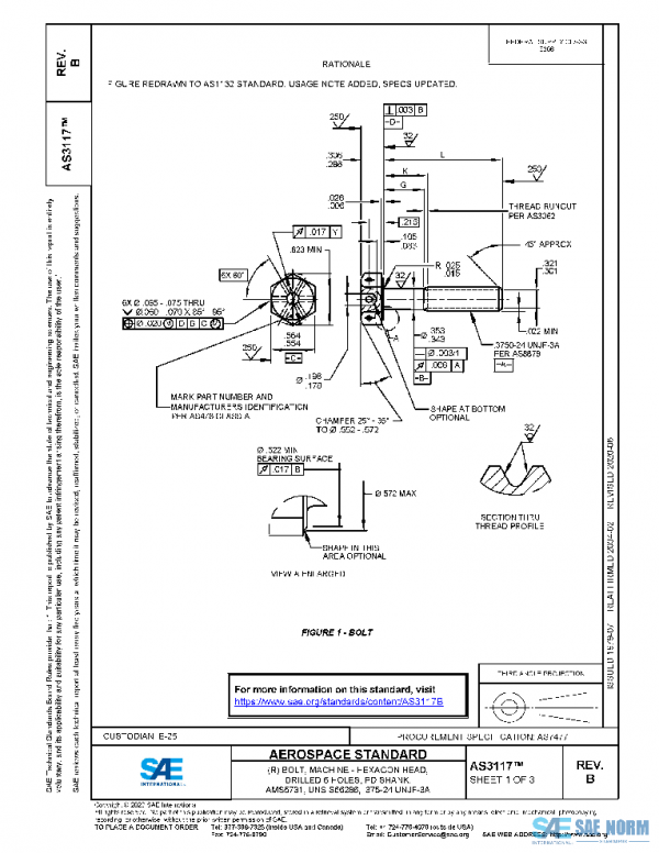 SAE AS3117B PDF SAE AS3117B PDF