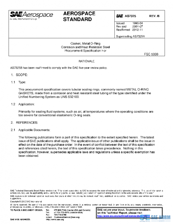 SAE AS7325B PDF