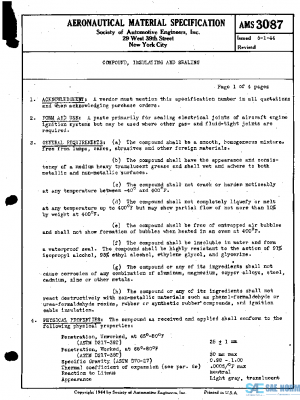 SAE AMS3087 PDF SAE AMS3087 PDF