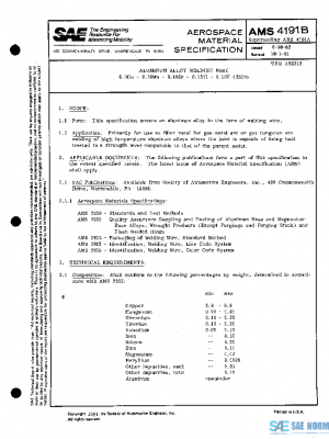 SAE AMS4191B PDF