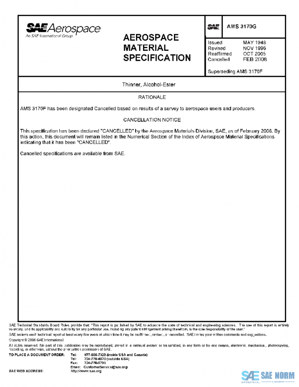 SAE AMS3170G PDF