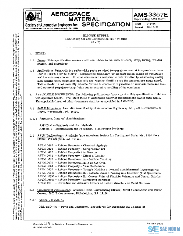 SAE AMS3357E PDF SAE AMS3357E PDF