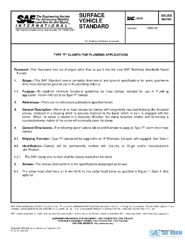 SAE J1670_199305 PDF