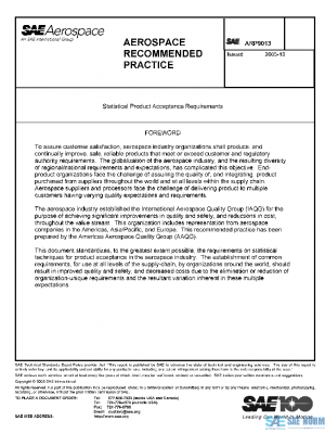 SAE ARP9013 PDF