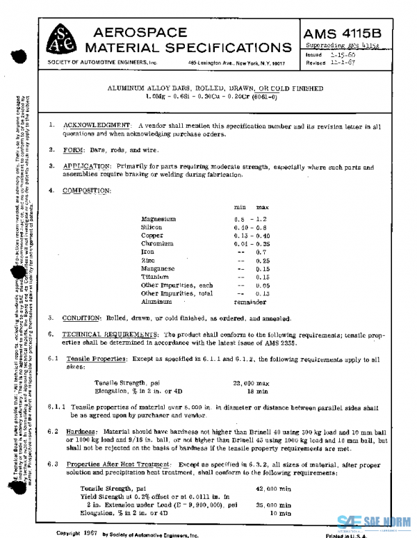 SAE AMS4115B PDF