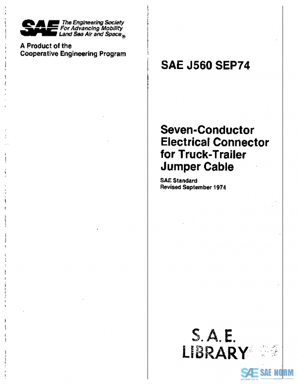 SAE J560_197409 PDF