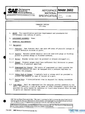 SAE MAM2602 PDF